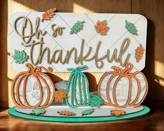 Oh so thankful shelf sitter