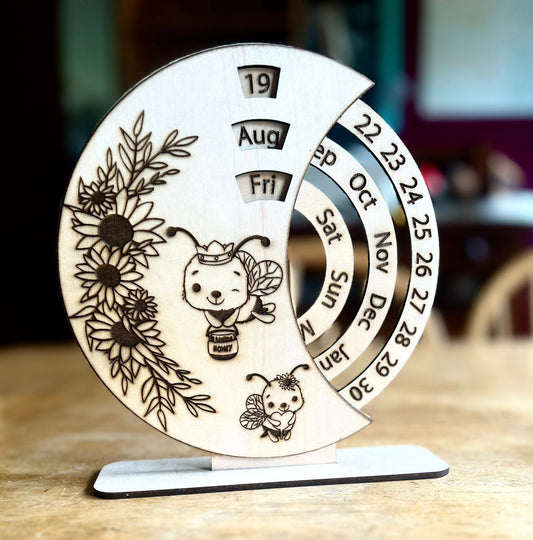 Busy Bee Perpetual Calendar